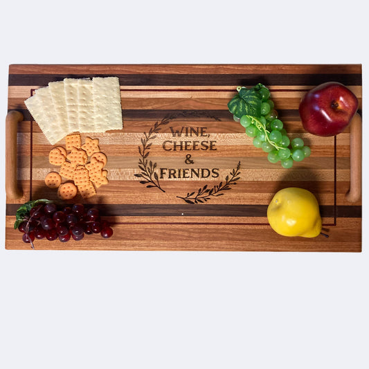 Wine and Cheese board